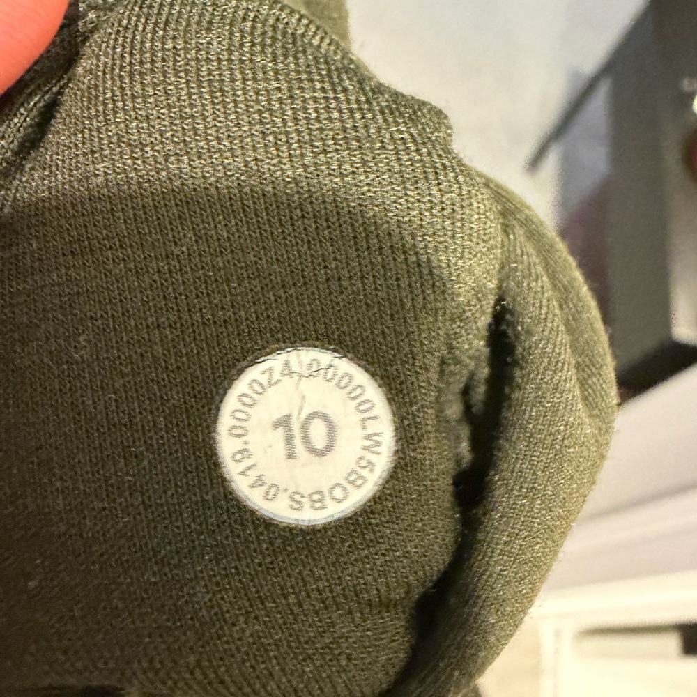 Lululemon Align Pant *Full Length 28" Dark Olive Size 10 - Picture 5 of 5